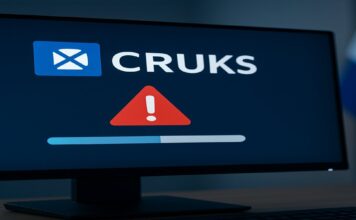 foutmelding bij online casino door Cruks storing