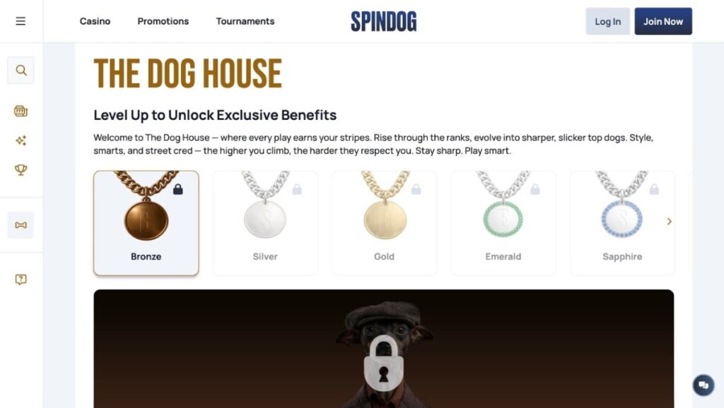 VIP programma bij Spindog: The Dog House