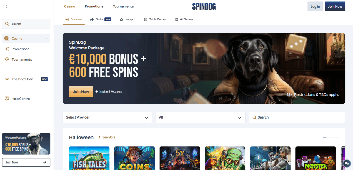 Volt casino gericht op veilig spelen: Spindog