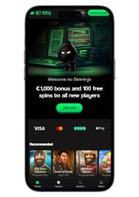 BetNinja mobiel Beste casino met alternatieve betaalopties voor Neteller