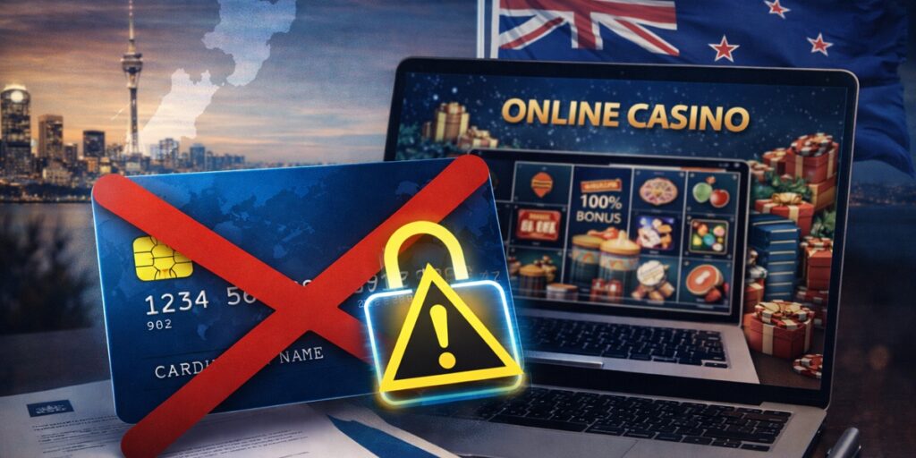 creditcardverbod online casino's in Nieuw-Zeeland
