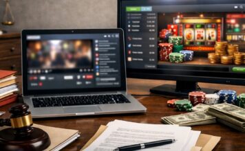 live stream waarop online gegokt wordt