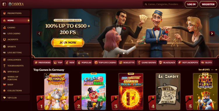 casoola beste casino met bonus zonder storting