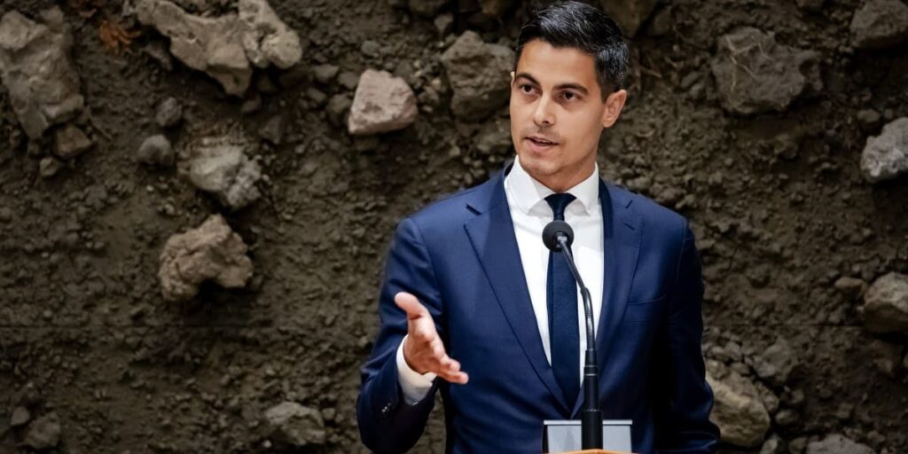 Premier Jetten in Tweede Kamer debat