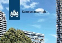 Kansspelautoriteit logo met gebouw