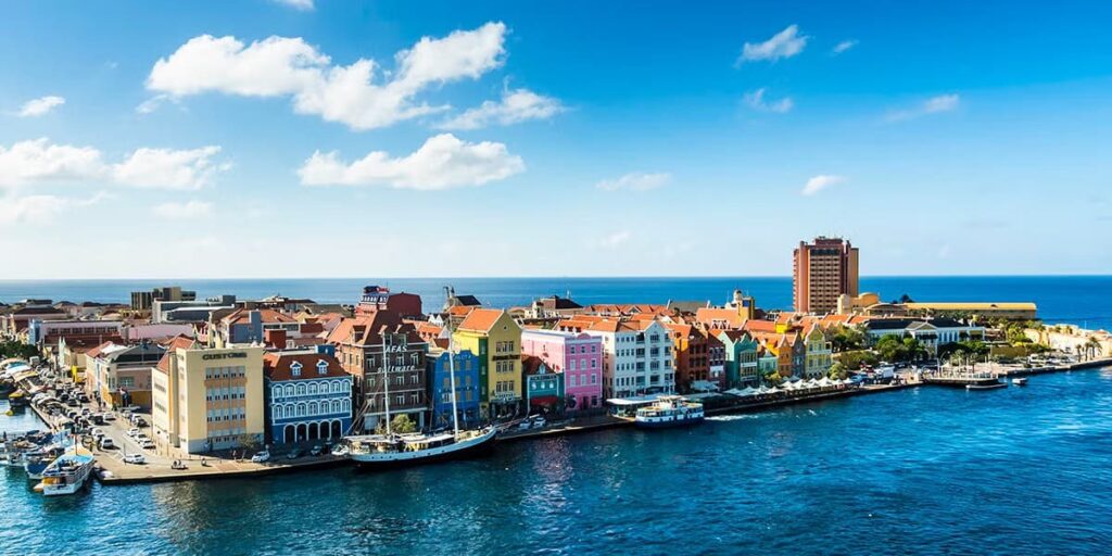 Willemstad op Curacao