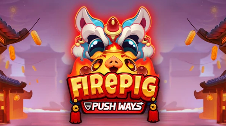 Fire Pig Push Ways banner från Push Gaming