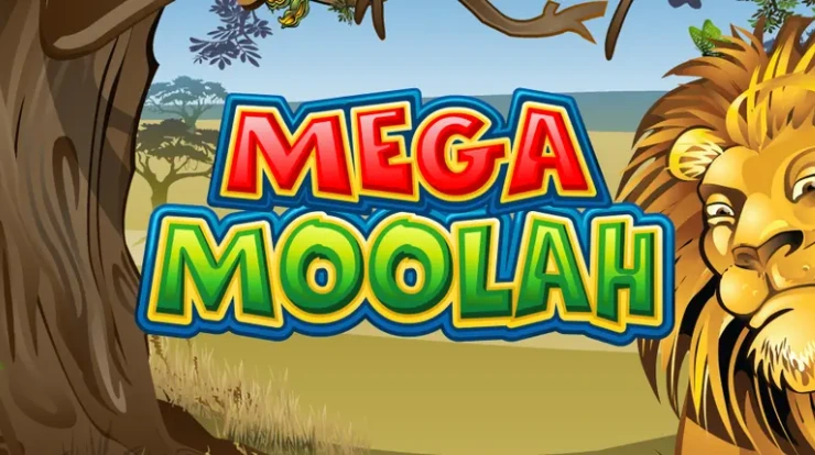 Mega Moolah banner från Microgaming
