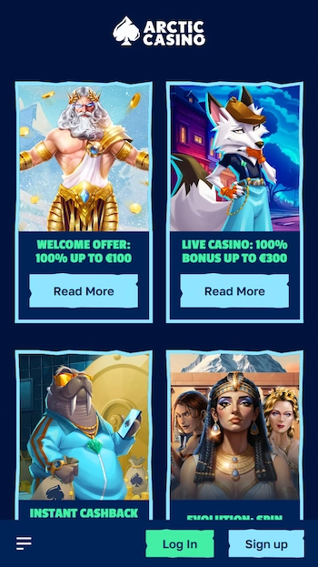 Arctic Casino bonus och kampanjer