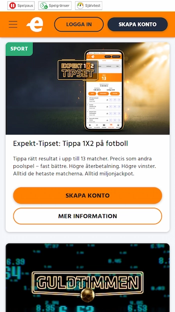 Expekt kampanjer för betting