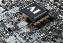 Safer Gambling Week 2025: AI tar täten i kampen för tryggare spel Närbild på ett kretskort med en AI-processor som symboliserar modern teknik och artificiell intelligens.