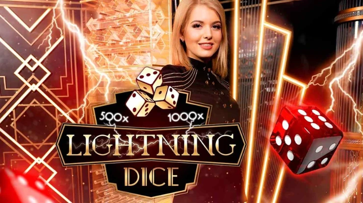 Lightning Dice livespel från Evolution