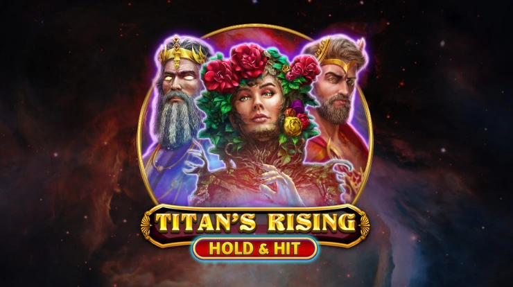 Titan's Rising Hold and Hit slot logo