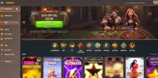 Nytt onlinecasino med svensk licens lanseras Startsida för Lodur casino med bonuserbjudande, live casino-banner och ett urval av populära slots och spel.