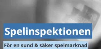Spelinspektionen förbjuder Claymore Malta Ltd att erbjuda spel i Sverige Spelinspektionens logotyp med text om en sund och säker spelmarknad mot suddig bakgrund.