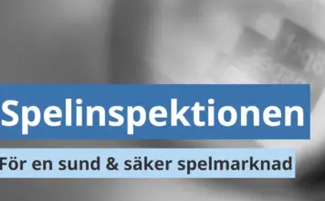 Spelinspektionen förbjuder Claymore Malta Ltd att erbjuda spel i Sverige Spelinspektionens logotyp med text om en sund och säker spelmarknad mot suddig bakgrund.