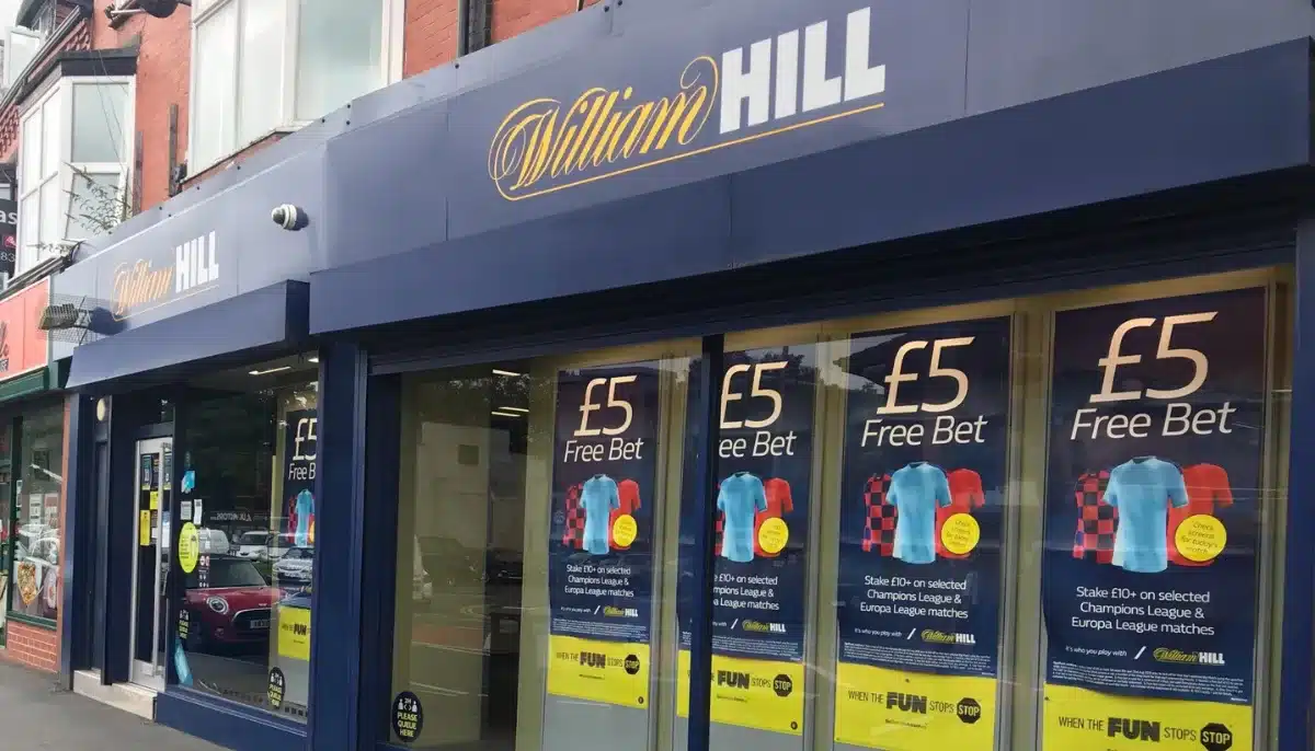 William Hill butik i Storbritannien