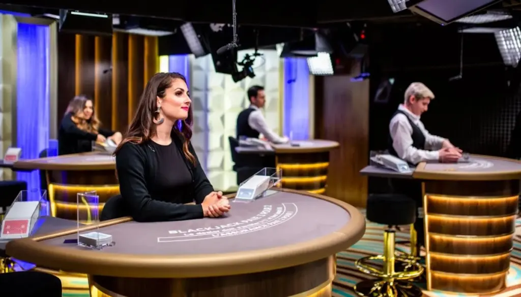 Evolution studio och live dealers i USA