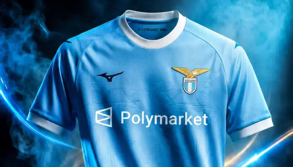 Lazio avslutar sponsoravtal med Polymarket efter blockering