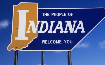 Indiana Moves Closer to Sweepstakes Casino Ban as Bill Makes Progress Indiana welcome sign