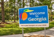 Georgia Considers Legalizing Gambling Amid Calls From Donald Trump Jr. Georgia welcome sign