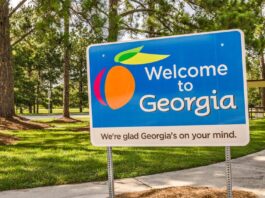 Georgia Woman Shoots Clerk Over Gaming Machine Payout Georgia welcome sign