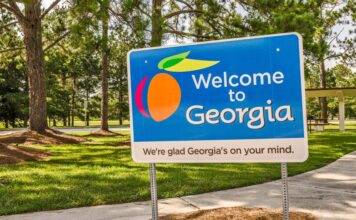 Georgia Woman Shoots Clerk Over Gaming Machine Payout Georgia welcome sign