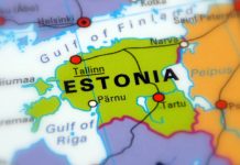 Map of Estonia