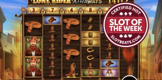 Swintt has taken SlotBeats’ Slot of the Week title all the way to the Wild West with its latest slot, Lone Rider Xtraways.