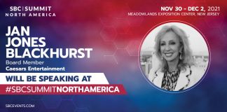 SBC Summit North America delegates will have the chance to learn from Caesars Entertainment, board member, Jan Jones Blackhurst.