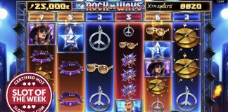 Swintt has taken SlotBeats’ Slot of the Week award centre stage with the release of its rockin’ title, Rock n’ Ways XtraWays.