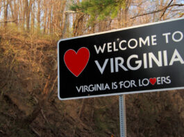 Virginia sign