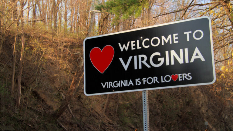 Virginia sign