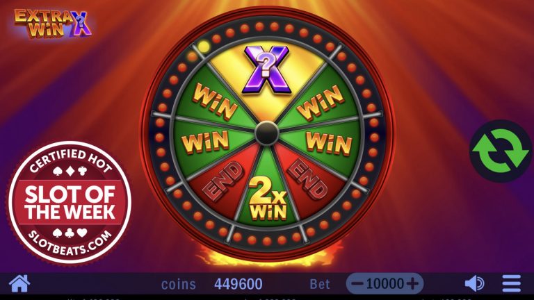 Swintt has taken SlotBeats’ Slot of the Week award for a spin with its sequel to its Extra Win title, Extra Win X.