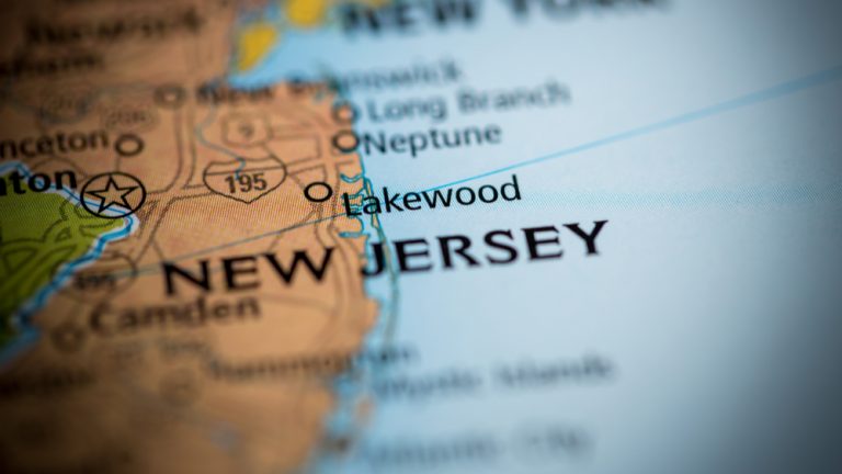 New Jersey map