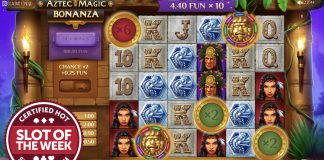 BGaming goes Bonanza as SlotBeats embraces the lost civilisation of the Aztecs, awarding its Slot of the Week accolade to Aztec Magic Bonanza