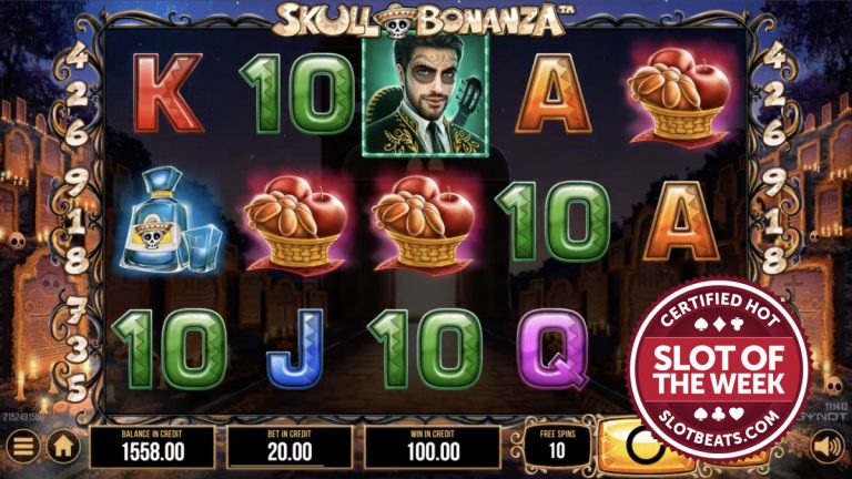 Synot Games is celebrating Día de los Muertos claiming SlotBeats’ Slot of the Week accolade with its Mexican-themed title, Skull Bonanza.