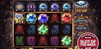 Wazdan has taken SlotBeats’ Slot of the Week award on a mining expedition with its Hold the Jackpot slot title, Dwarfs Fortune.