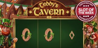 Wizard Games has channelled the luck of the Irish winning SlotBeats’ Slot of the Week award for its Teddy’s Tavern slot title “with a twist”.