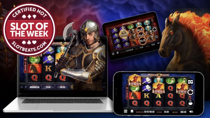 SYNOT Games has triumphed over evil in a battle against the Masters of Eclipse in an aim to claim SlotBeats’ Slot of the Week accolade.