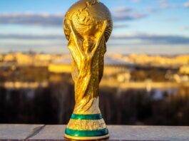 World Cup Gambling Ads Effective at Encouraging Soccer Fans to Place Bets, Study Finds World Cup trophy