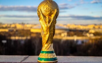World Cup Gambling Ads Effective at Encouraging Soccer Fans to Place Bets, Study Finds World Cup trophy
