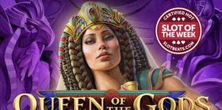 SlotBeats has delved deep into the Egyptian catacombs to discover its Slot of the Week award wrapped up by High 5 Games with its recent title, Queen of the Gods.