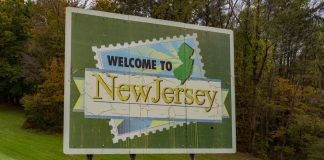 New Jersey sign