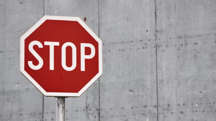 Stop sign