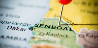 Senegal map