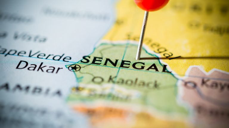 Senegal map