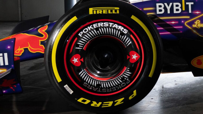 Red Bull Racing to feature PokerStars wheel covers at Las Vegas GP