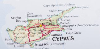 map of cyprus