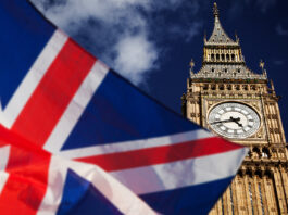 UK Gamblers Wager Billions More on Slots Despite New Stake Limit UK flag Parliament